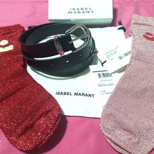 Isabel Marant Belt + Shimmer Sock Combo Deal
